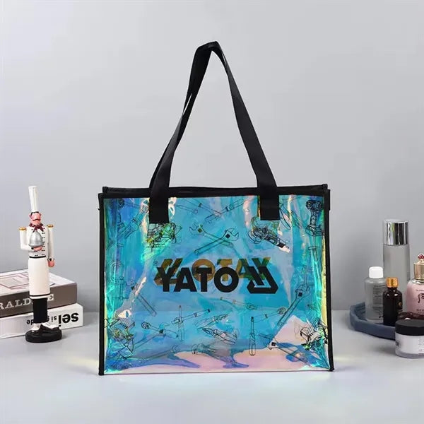 Premium PVC transparent shopping bag
