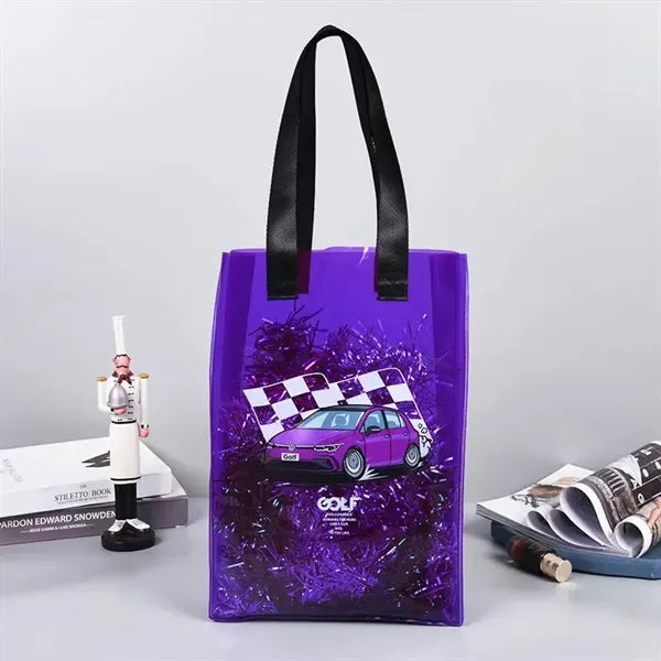 Premium PVC transparent shopping bag