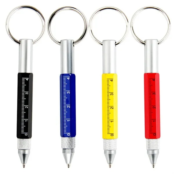 6 In 1 Multitool Tech Tool Key Ring Screwdriver Pen