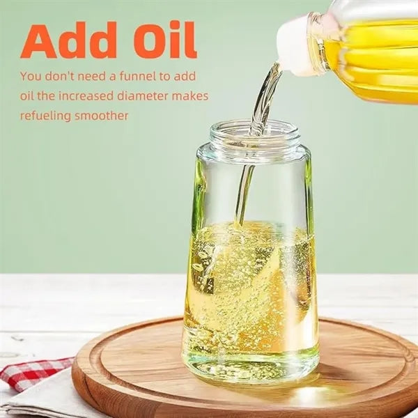 2-In-1 Olive Oil Dispenser Bottle And Sprayer