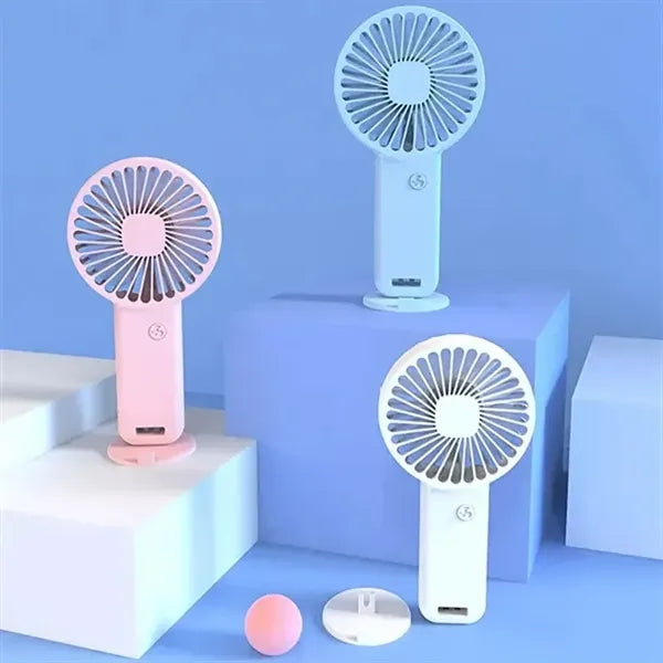 Handheld ABS Mini Portable Battery Operated Cooling Fan