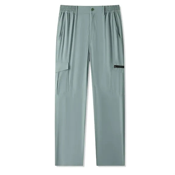 Lightweight Ice Silk Khaki Pants
