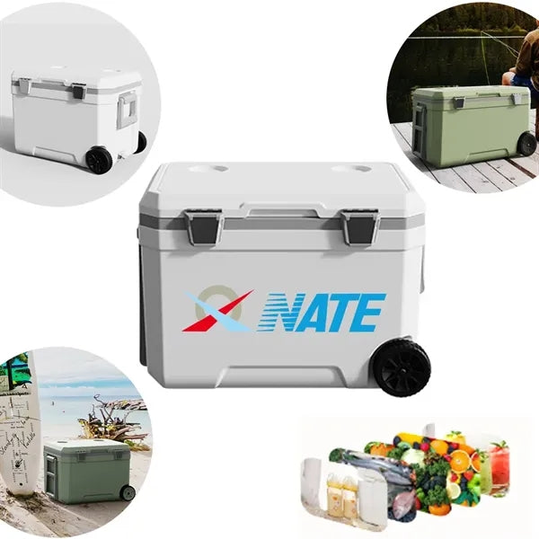 45L Outdoor Trolley Insulated Box