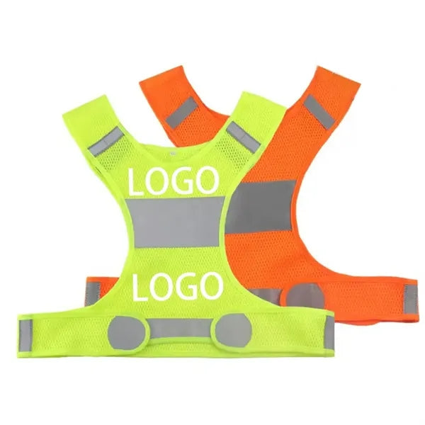 High Visibility Polyester Reflective Running Vest Safety