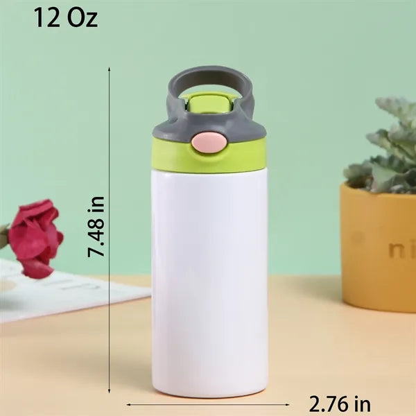 12Oz Sublimation Blank Vacuum Bottle Travel Mugs