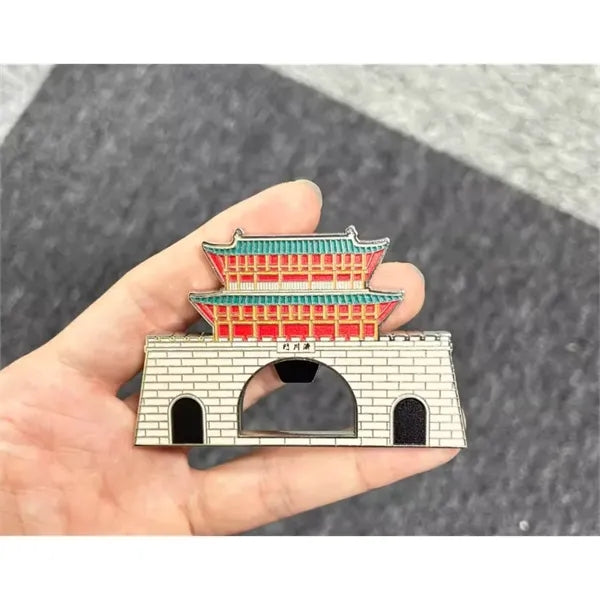 Metal Beer Bottle Opener/Fridge Stickers
