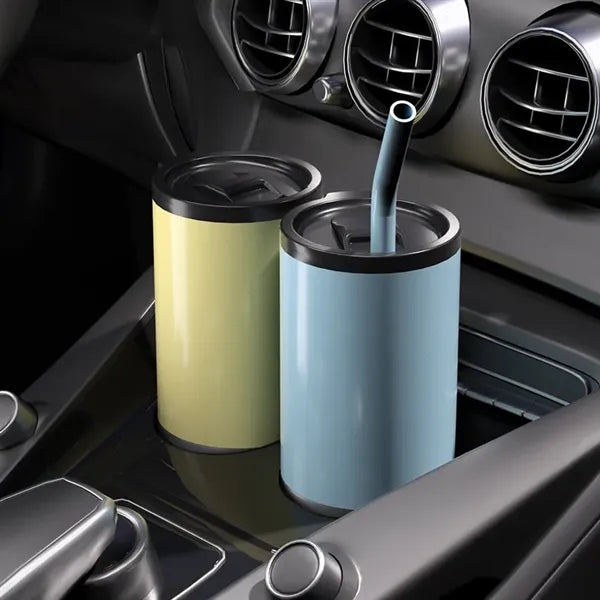16 oz Insulated Tumbler with Straw