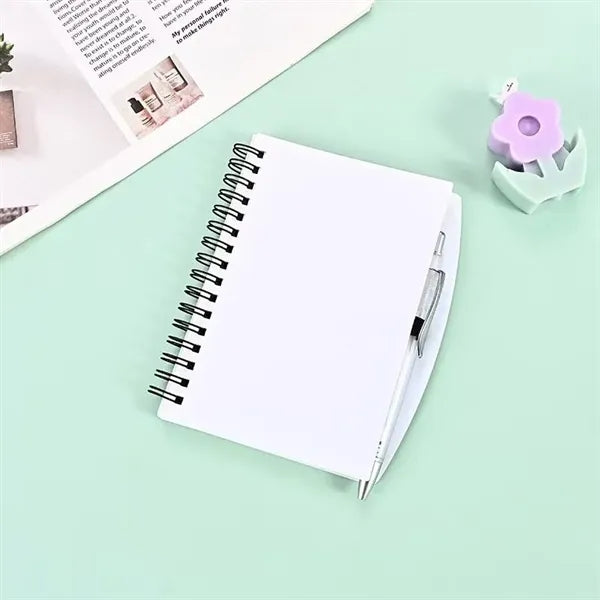 Eco Friendly Spiral Notebook and Pen