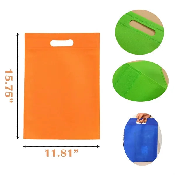 Flat Mouth Durable Customizable Non Woven Bag