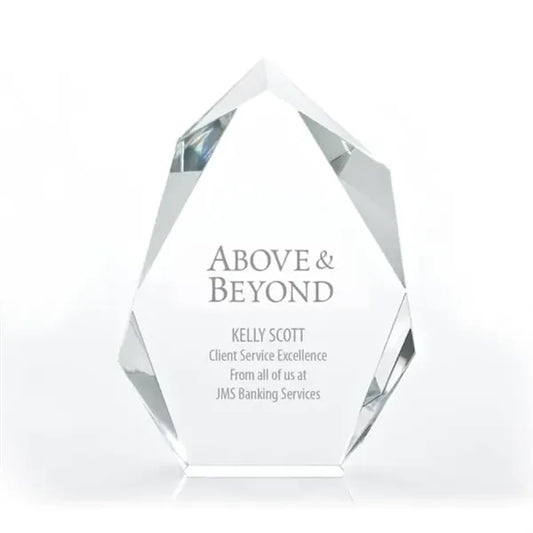 Faceted Crystal Peak Award