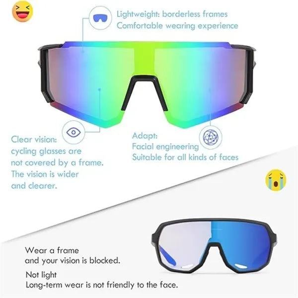 Polarized Sports Sunglasses