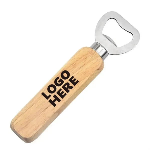 Wooden Flat Bottle Opener