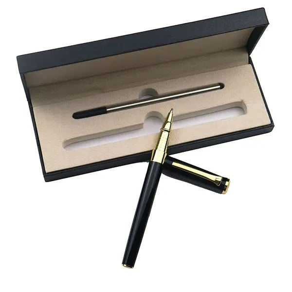 Metal Business Gel Ink Pen with Refill And Gift Box