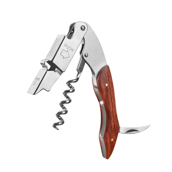 Wine Key With Foil Cutter And Cap Remover