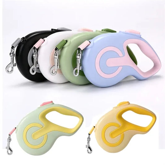 Automatic Shrink Lagging Reflective Pet Leash