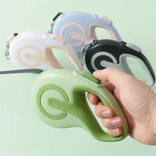 Automatic Shrink Lagging Reflective Pet Leash