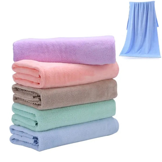 Non-Fading Soft Absorbent Towel Bath