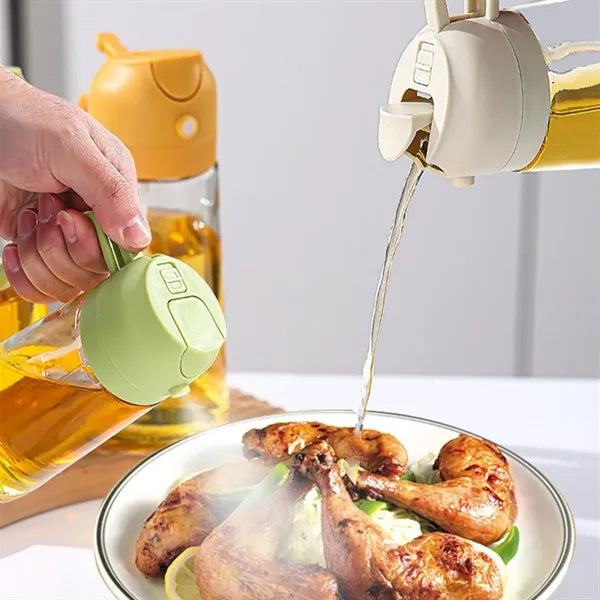 Olive Oil Sprayer 2-In-1 Spray Bottle