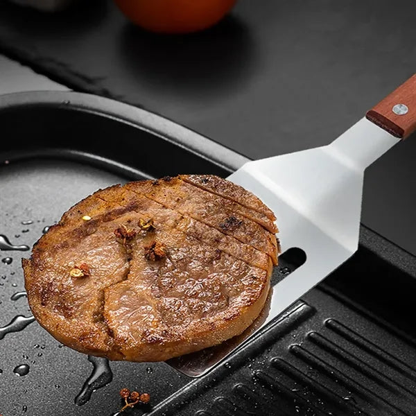 Stainless Steel Spatula With Slotted Blade