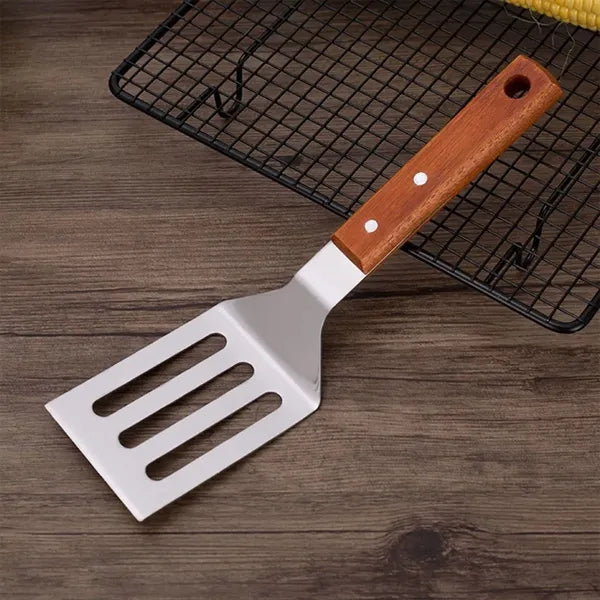 Stainless Steel Spatula With Slotted Blade