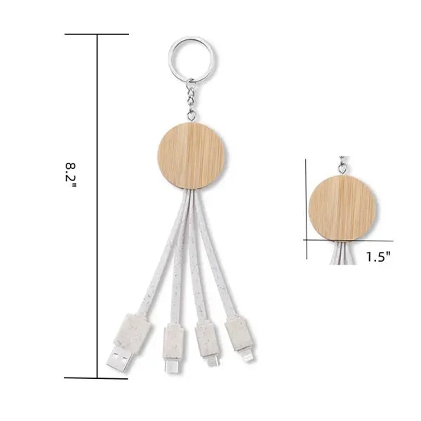 Eco-Friendly 3 in 1 USB Charging Cables