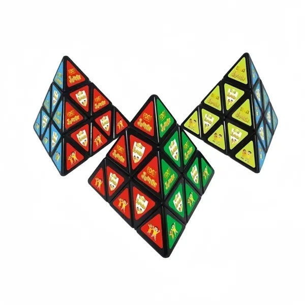 Pyramid Triangle Speed Puzzle Cube Custom Full color