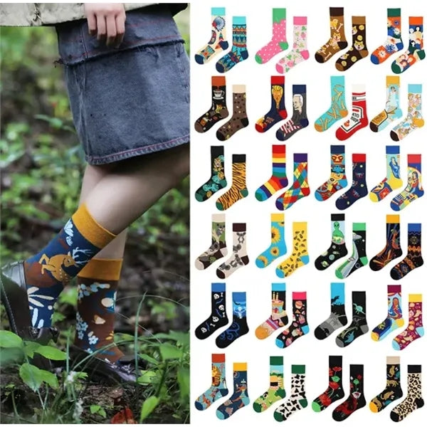 Full Color Cotton Socks
