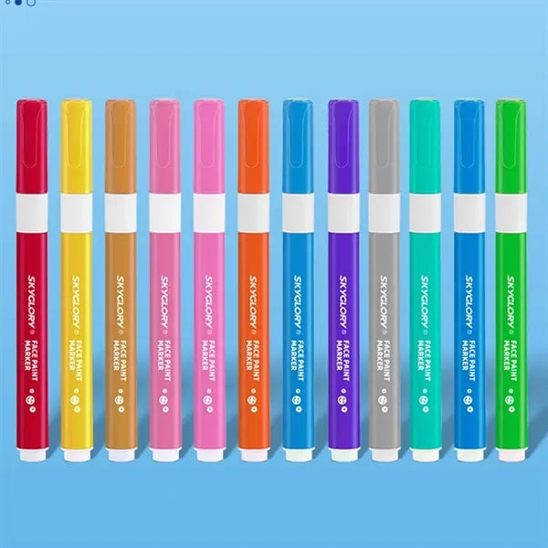 Body painting marker pen PET box packaging