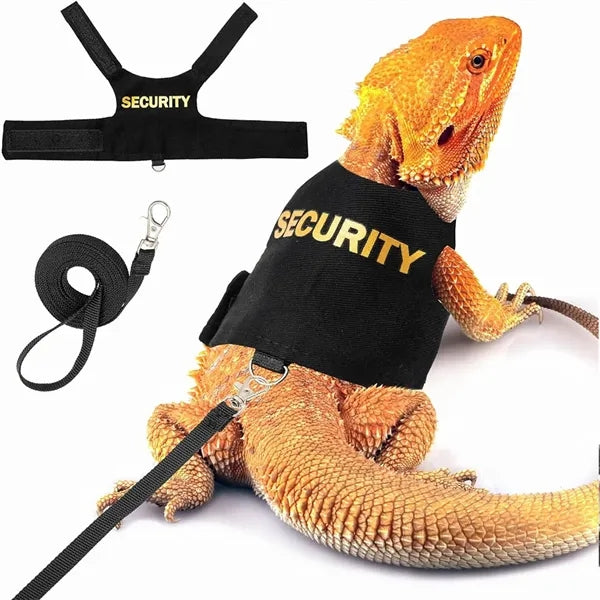 Adjustable Lizard Reptiles Harness