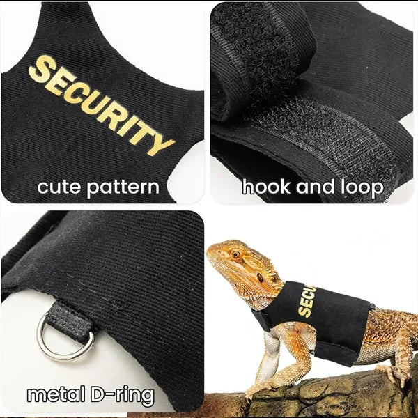 Adjustable Lizard Reptiles Harness