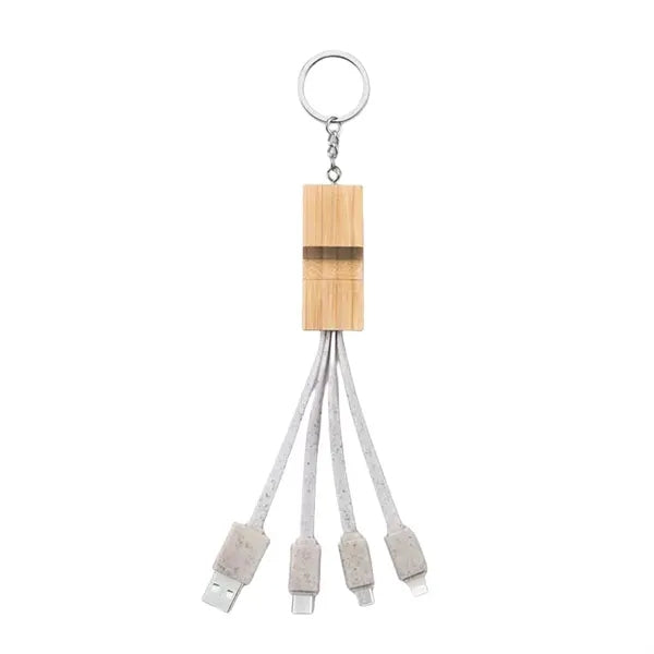 Eco-Friendly 3 in 1 USB Charging Cables with Phone Stand