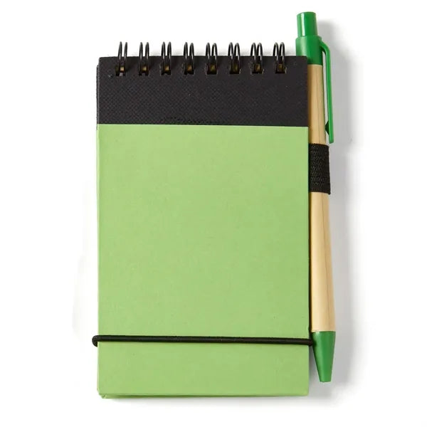 Eco Mini Notebook with Pen