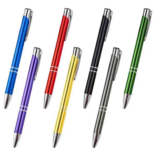 Metal Click Ballpoint Pens