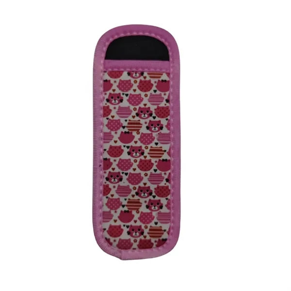 Color Printing Neoprene Insulated Popsicle Holder Sleeve