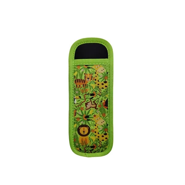 Color Printing Neoprene Insulated Popsicle Holder Sleeve