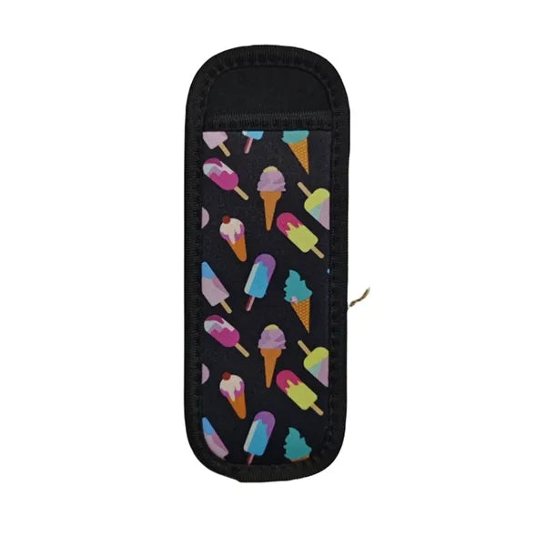 Color Printing Neoprene Insulated Popsicle Holder Sleeve