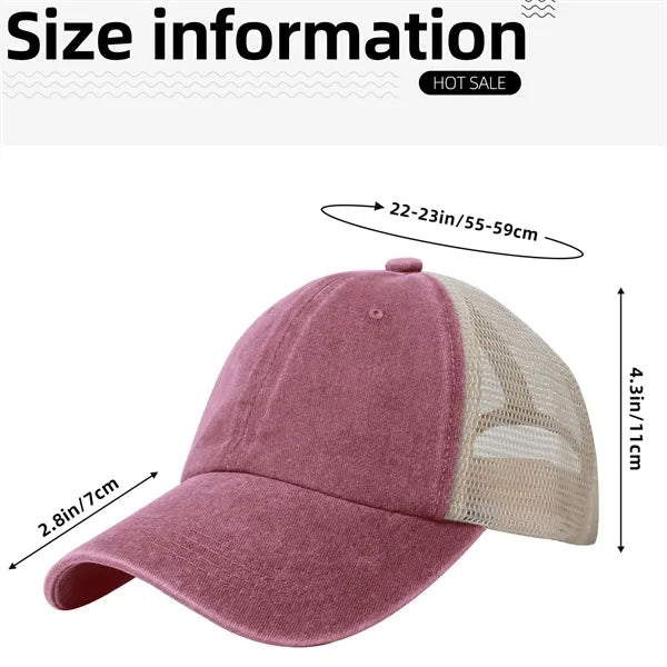 Baseball Hat Outdoor Camping Cap Patriotic Gift