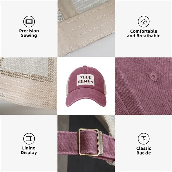 Baseball Hat Outdoor Camping Cap Patriotic Gift