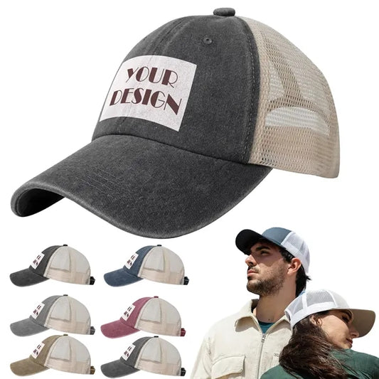 Patriotic Gift Outdoor Camping Cap Personalized Baseball Hat