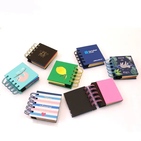 Mini Spiral Sticky Notes & Flags