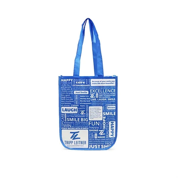 Round Corner Lululemon Style Laminated Gift Bag