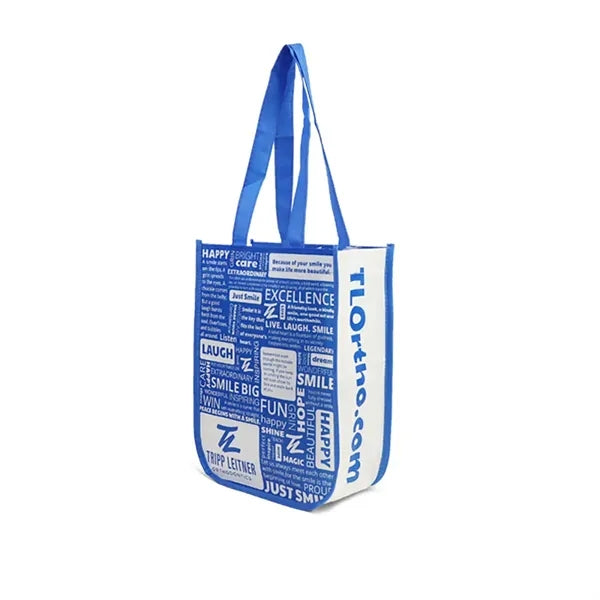 Round Corner Lululemon Style Laminated Gift Bag