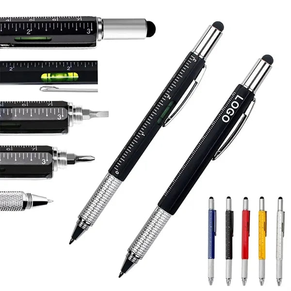 6 in 1 Multifunctional Ballpoint Tool Pen