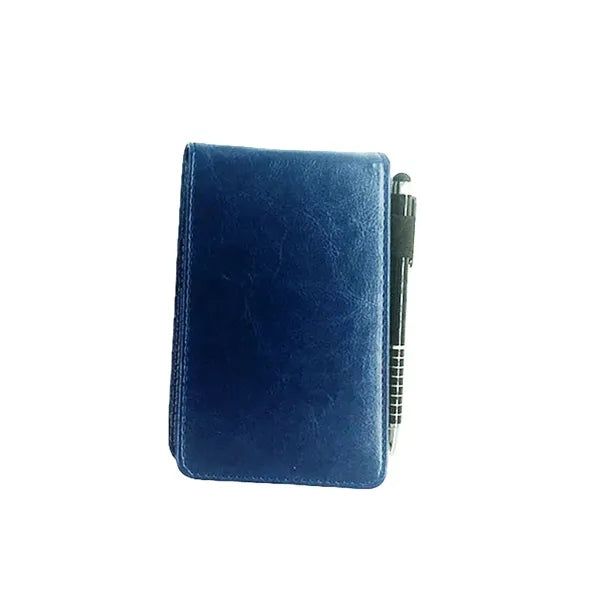 Pocket Notebook with Pen and Card Holder