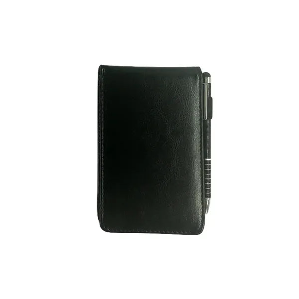 Pocket Notebook with Pen and Card Holder