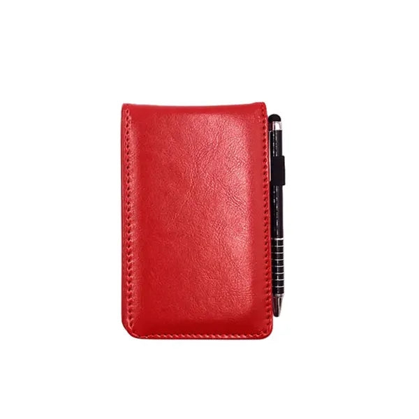 Pocket Notebook with Pen and Card Holder