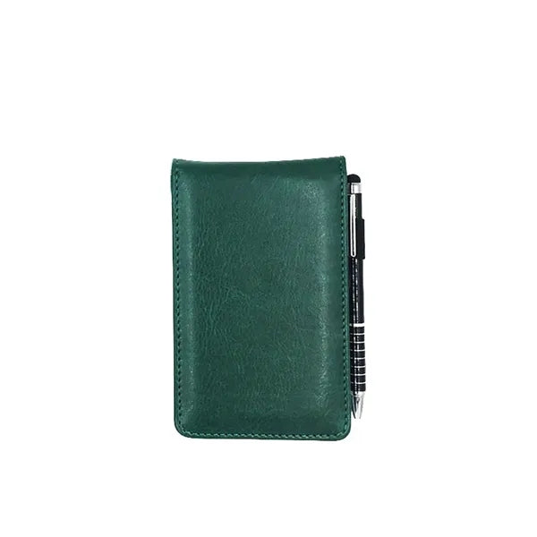 Pocket Notebook with Pen and Card Holder