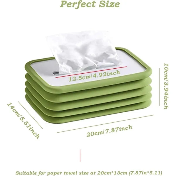 Foldable Silicone Tissue Box