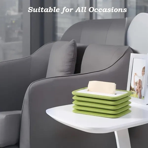 Foldable Silicone Tissue Box