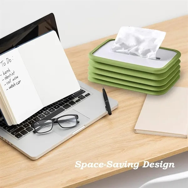 Foldable Silicone Tissue Box